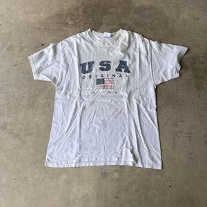 Vtg Niles Illinois graphic USA tee mens size XL 2000s